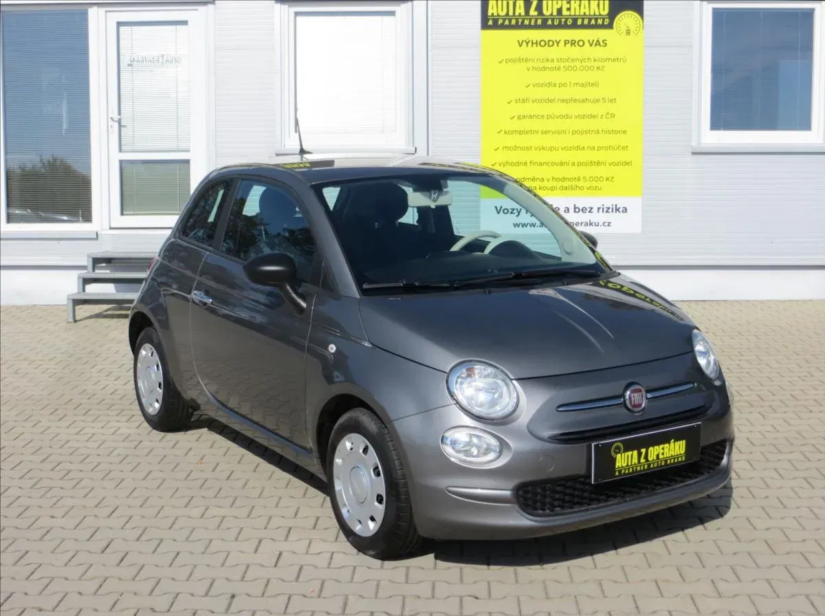 Fiat 500 1,0 Mild Hybrid Cult ČR, 2023