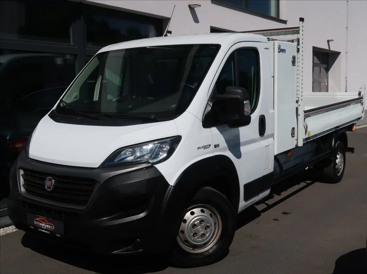 Fiat Ducato 2,3 MTJ,103kW,Sklápěč,tažné,DPH, 2020