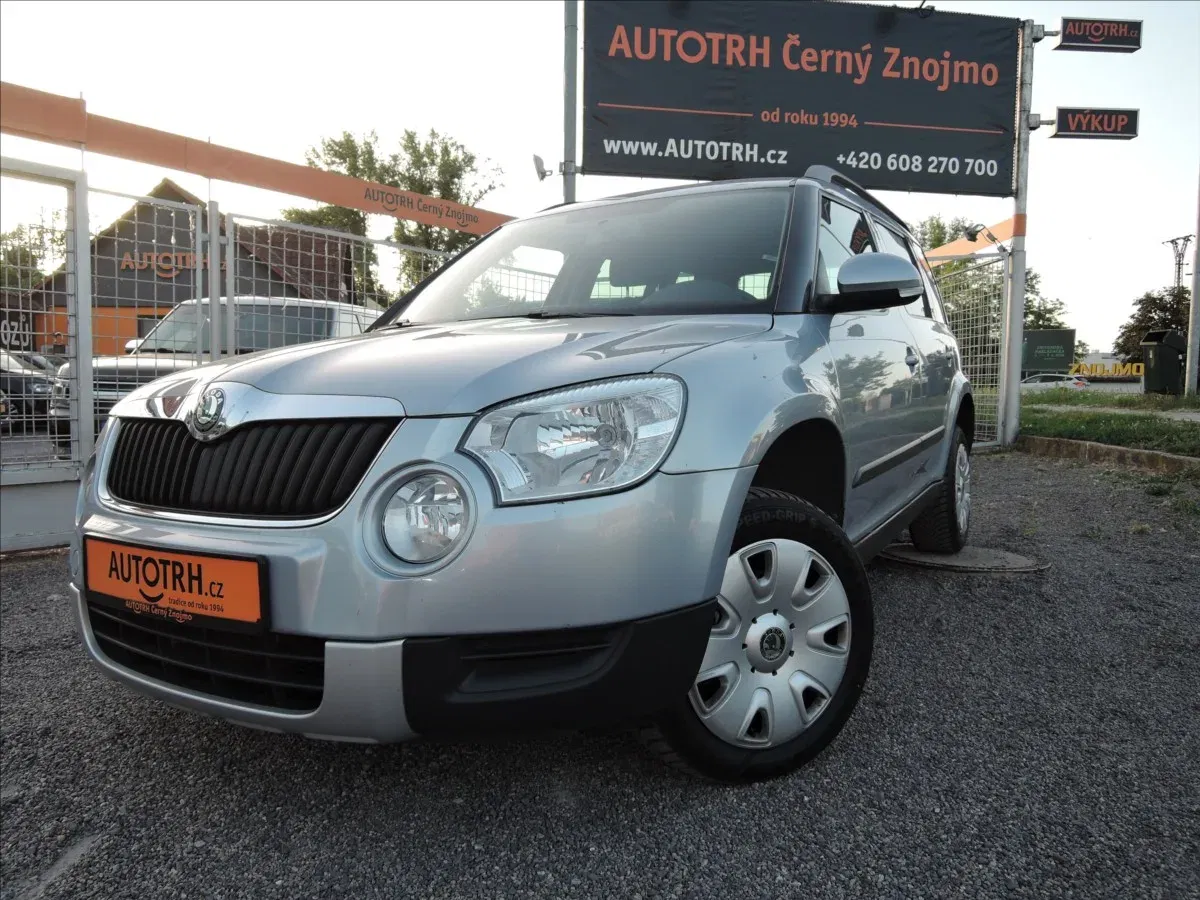Škoda Yeti 2,0 TDi DSG 4x4 Uprava ZTP, 2011