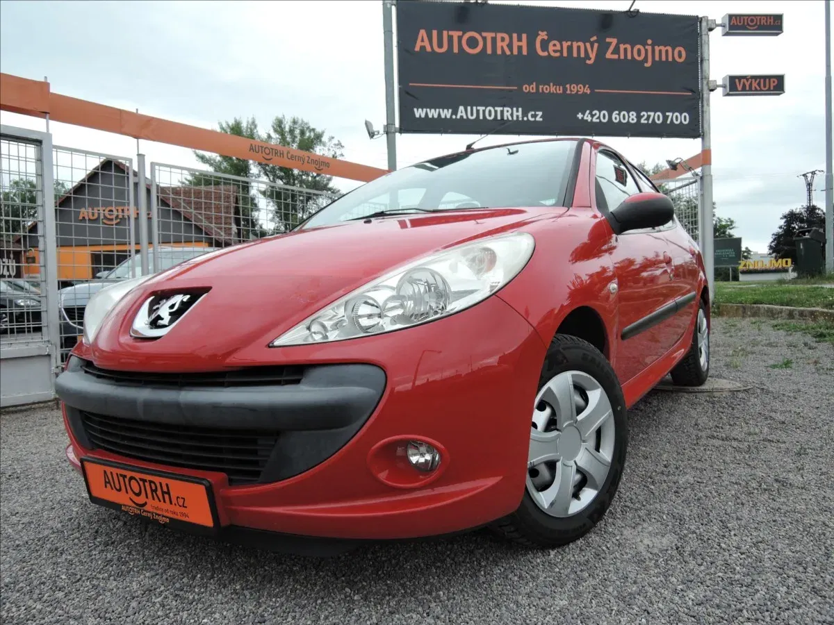 Peugeot 206 1,4 i Plus 1.maj. 88tkm, 2012