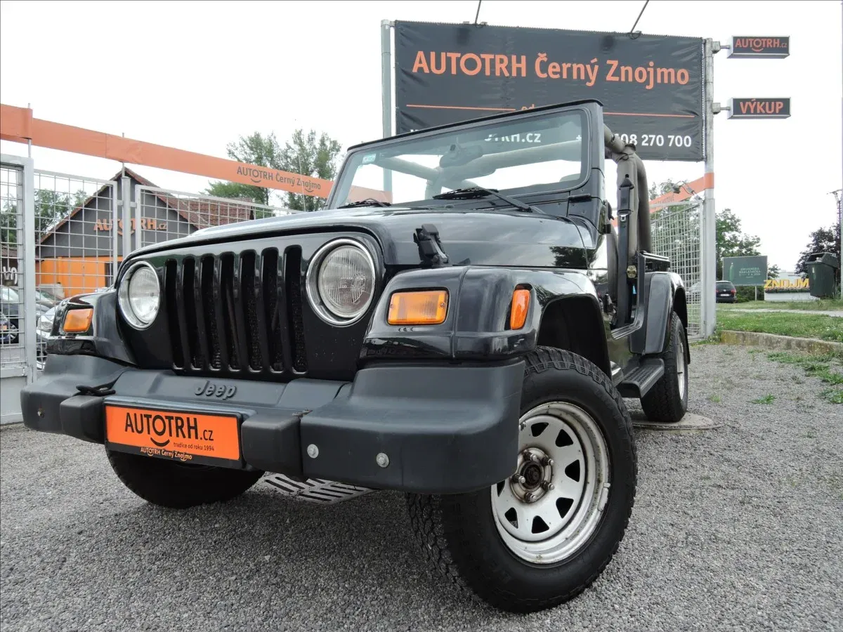 Jeep Wrangler 4,0 i 4x4 Sahara Klima Webasto, 2003