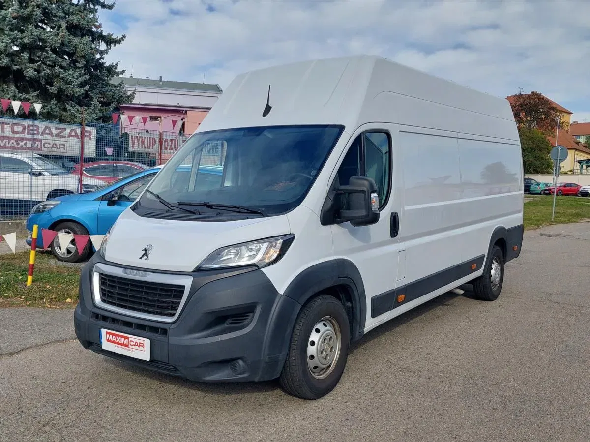 Peugeot Boxer 2,2 HDi odpočet DPH 1 maj. ČR L4H3, 2021