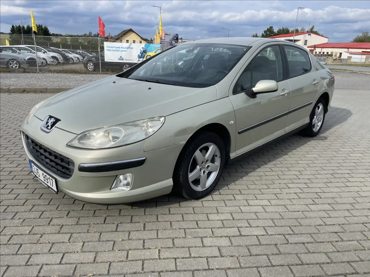 Peugeot 407 2,0 Hdi 100kw ESP Tempomat 2sady kol, 2005
