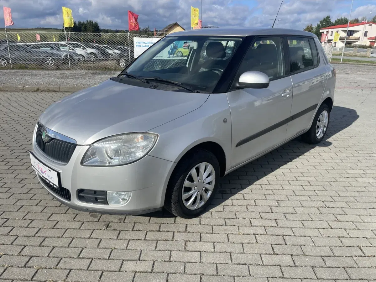 Škoda Fabia 1,4 i 16V Klima ESP serviska, po STK, 2007