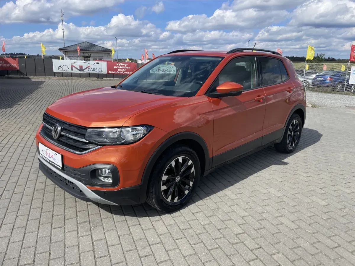 Volkswagen T-Cross 1,0 TSi 70kw Radar Klima odp. DPH, 2019