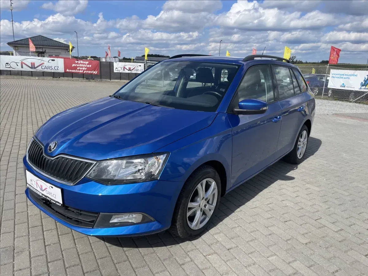 Škoda Fabia 1,2 TSi 66kw Ambiente Tažné Klima, 2016