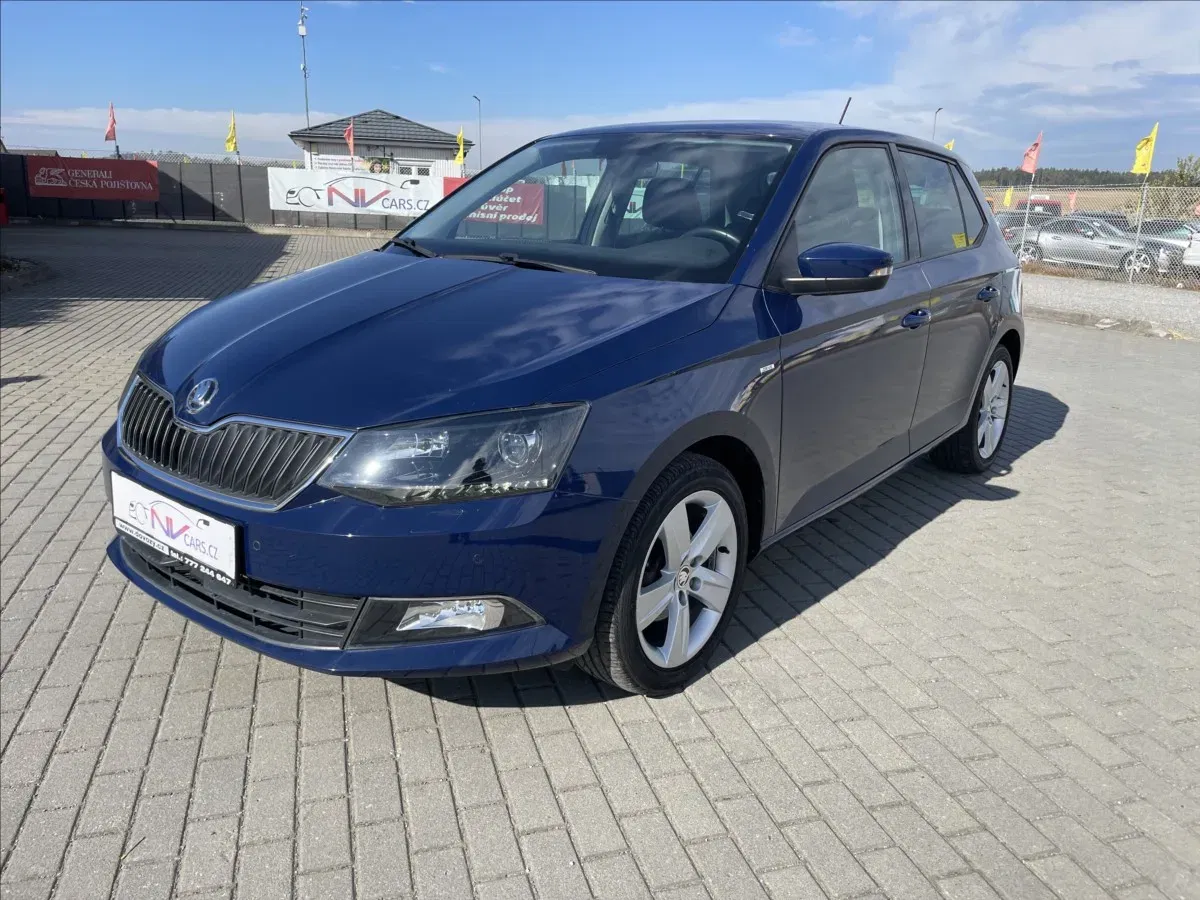 Škoda Fabia 1,0 TSi 70kw DRIVE GPS LED Klimatronic, 2017