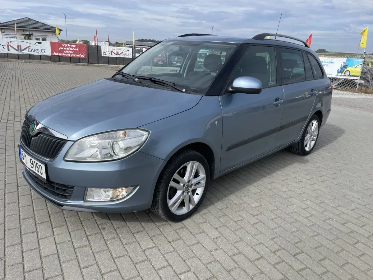 Škoda Fabia 1,2 TSi 77kw Klimatronic ESP Tempomat CZauto, 2010