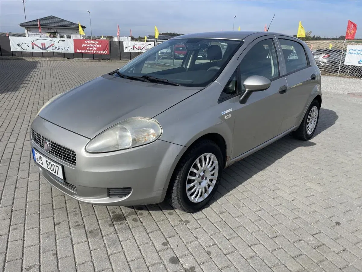 Fiat Punto 1,2 i 48kw Klima CZauto 1maj. po rozvodech, 2009
