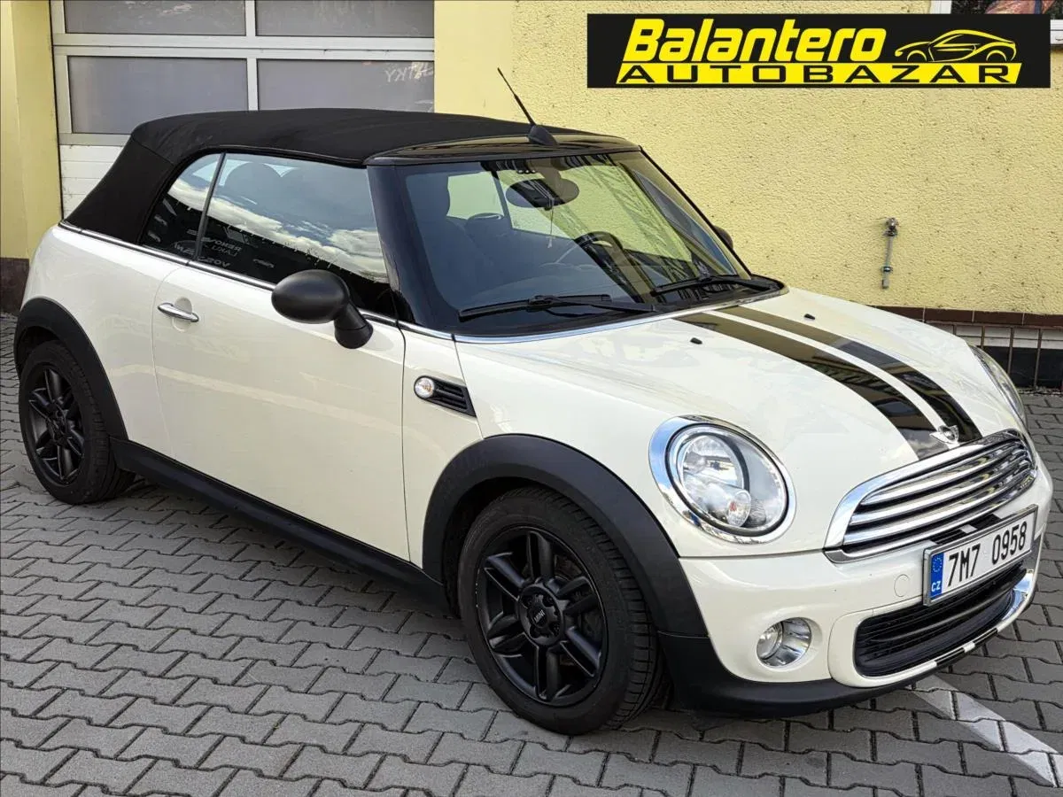 Mini Cooper 1,6 ONE kabrio *SERV.KNÍŽKA*, 2011
