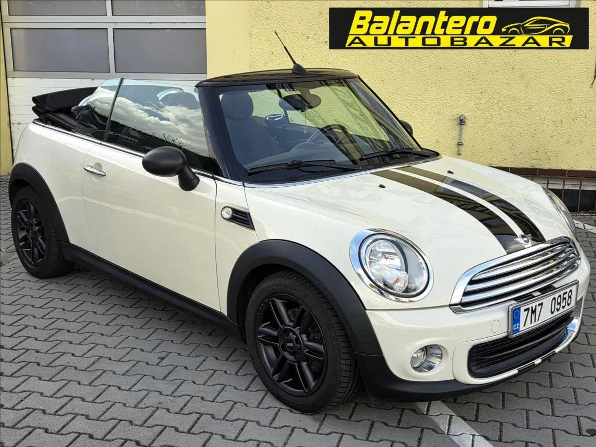 Mini One 1,6 i kabrio *SERV.KNÍŽKA*, 2011