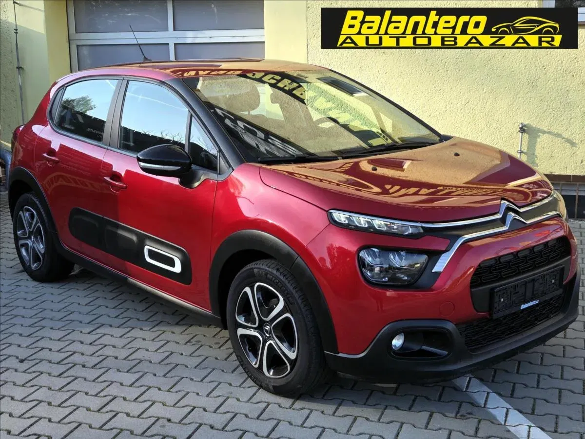 Citroën C3 1,2 83k Feel PACK, SERV.KNIHA, 2022