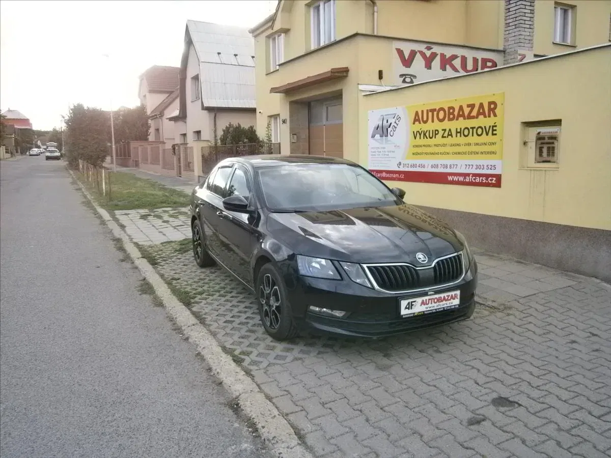 Škoda Octavia 1,6 TDI KLIMA  koup. ČR, 2017