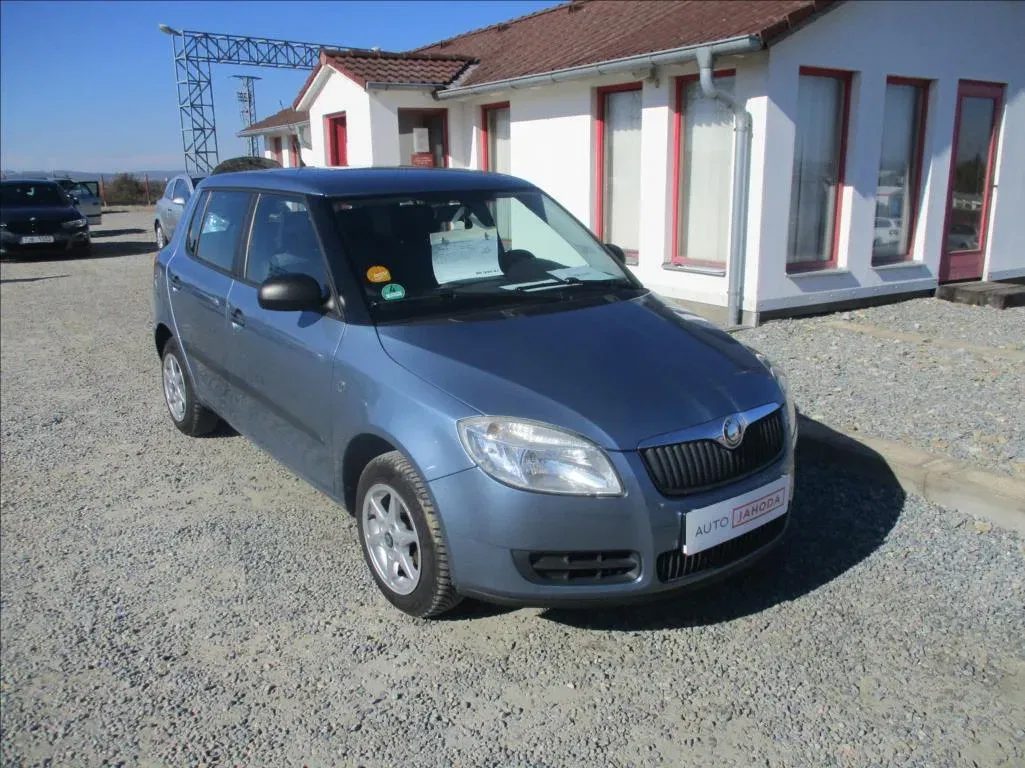 Škoda Fabia 1,4 i 16v, klima, serv.kniha,, 2009