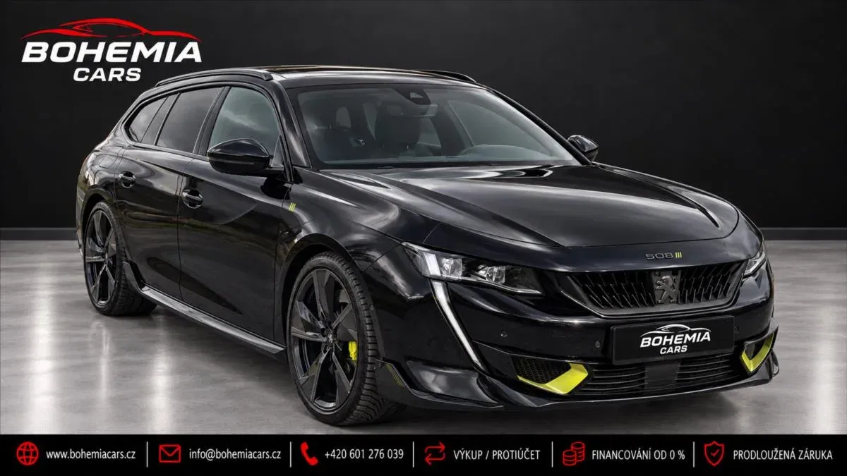 Peugeot 508 1,6 265 kW PSE GT Hybrid DPH, 2023