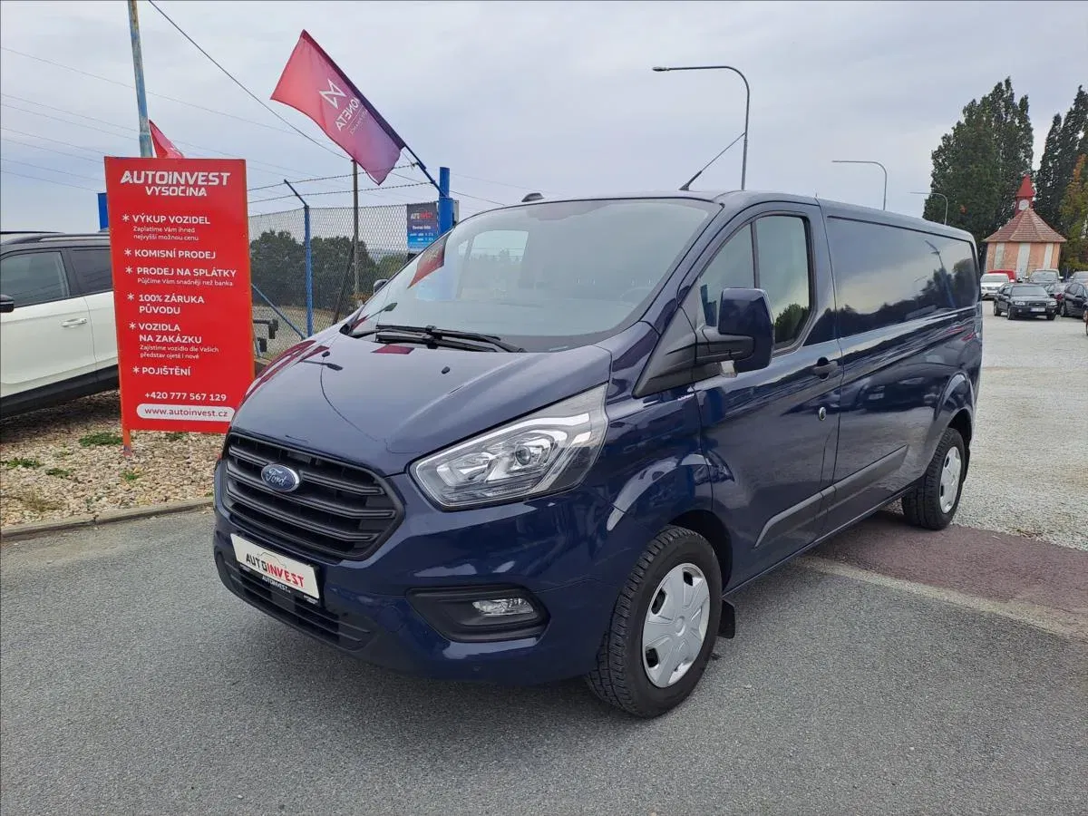 Ford Transit Custom 2,0 TDCI 1.MAJITEL,KOUPENO CZ, 2022