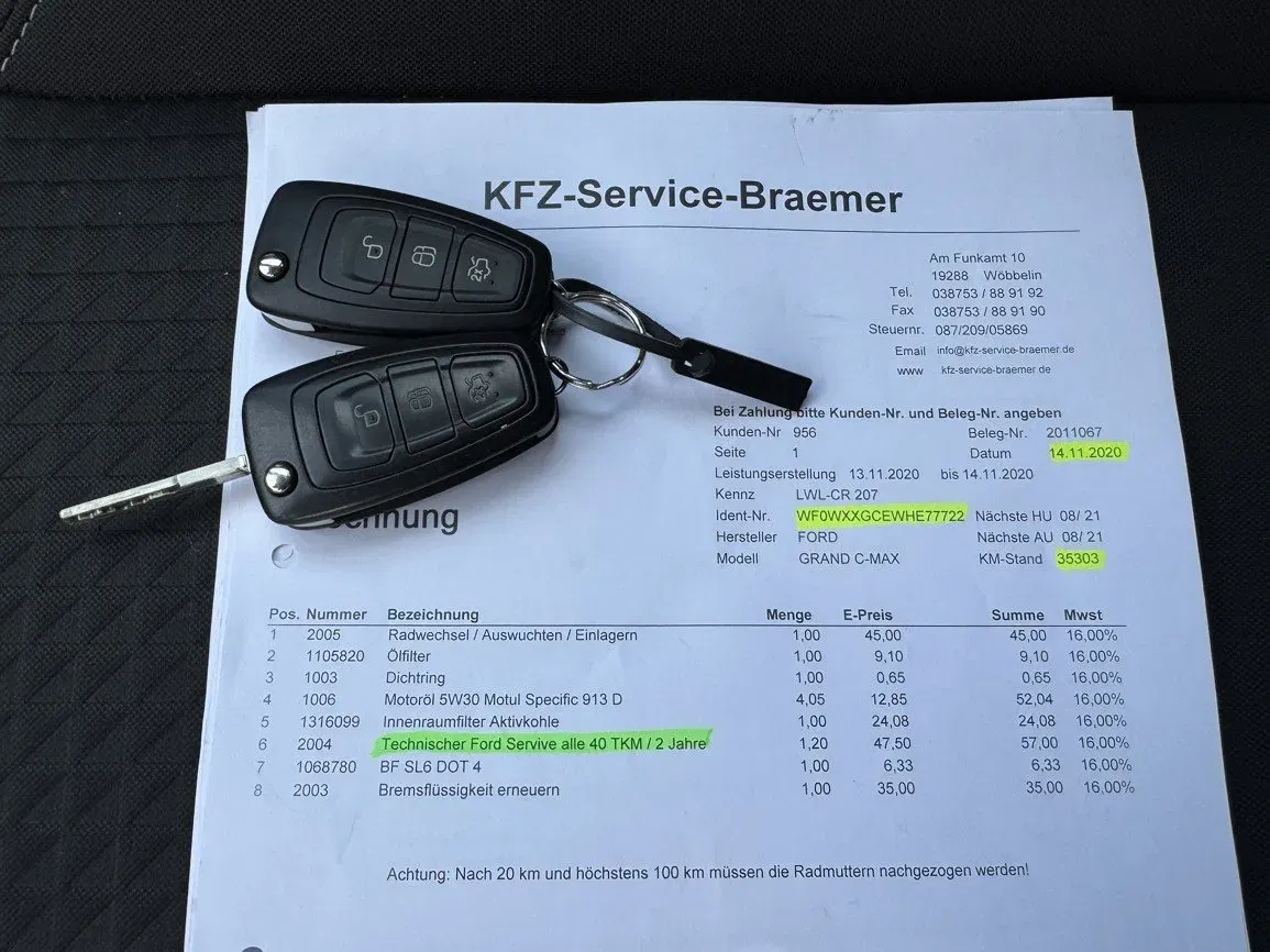 Ford Grand C-MAX - Náhled 28